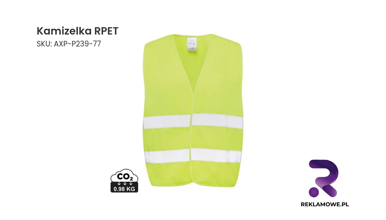 Kamizelka z recyklingowanego PET