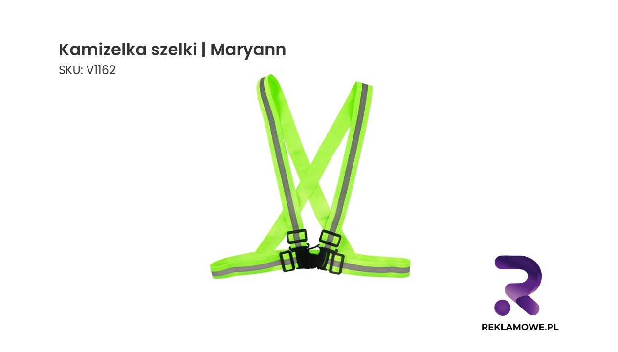 Kamizelka szelki Maryann w kolorze czerwonym z regulacją