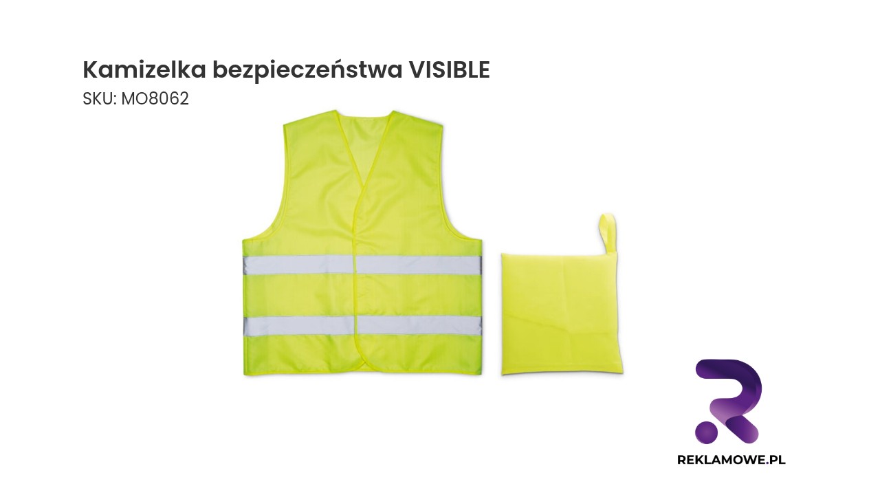 Kamizelka bezpieczeństwa VISIBLE zwiększająca widoczność